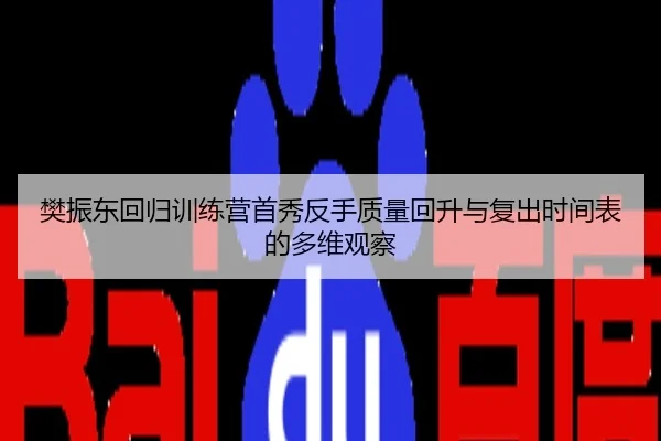 樊振东回归训练营首秀反手质量回升与复出时间表的多维观察